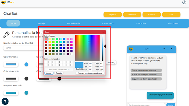 Pick Color